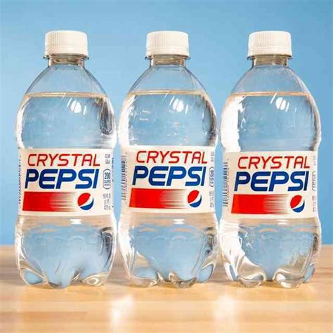 NEW! 6-Pack Crystal Pepsi 16fl oz Bottles - Contest Winner in 2015 ...