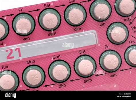 Birth Control Pills Stock Photo - Alamy