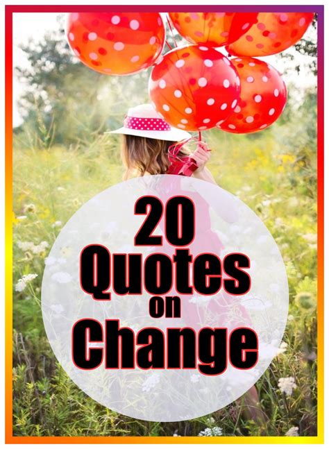 20 Quotes on Change - BE KITSCHIG