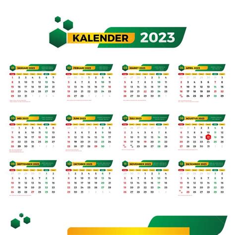 Kalender 2023 Lengkap Dengan Hijriyah Dan Libur Cuti Bersama, Kalender ...