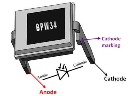 BPW34 Photodiode Pinout, Features, Datasheet & Equivalents