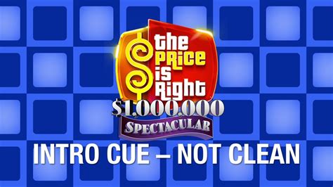 Million Dollar Spectacular Intro Cue | The Price is Right - YouTube