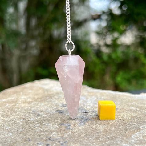 Pendulum Rose Quartz for Love and Emotional Healing – My Lost Gems