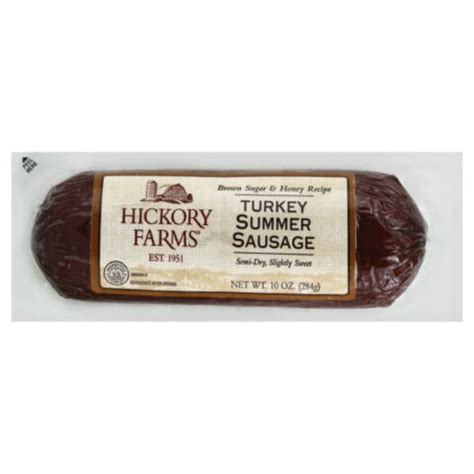 Hickory Farms Summer Sausage, Turkey, Brown Sugar & Honey Recipe | The ...