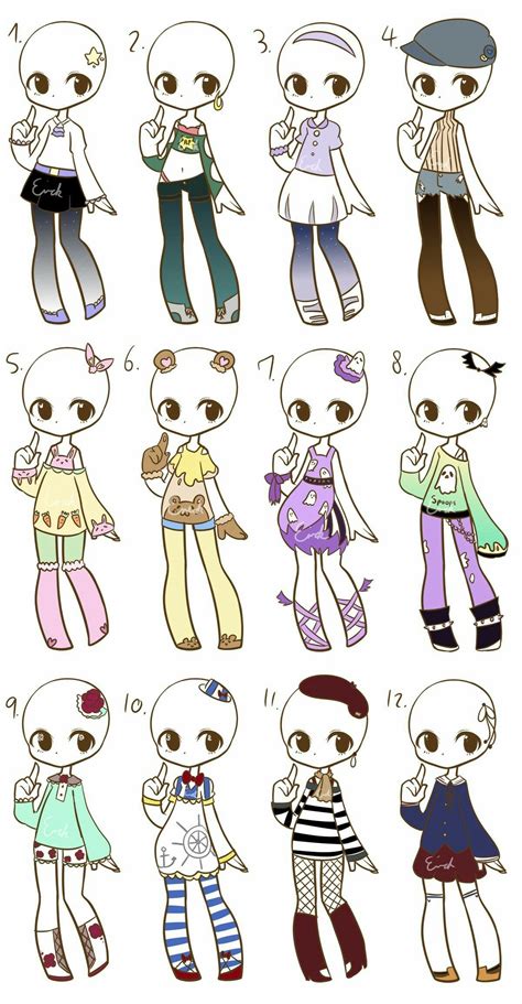 Female Chibi Clothes