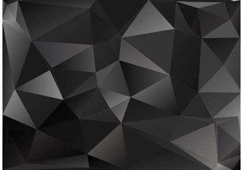 Fondo negro polígono vectorial | Free Art vectorial en Vecteezy!