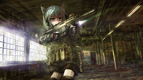 Anime Gun Wallpapers - Top Free Anime Gun Backgrounds - WallpaperAccess