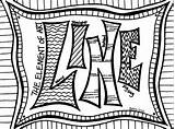 LINE coloring Sheet By KoolKats Art Bin  TPT sketch template