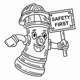 Premium Vector  A Cute And Funny coloring Page Of fire hydrant With sketch template