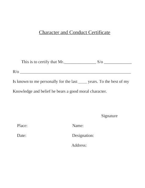 (DOC) Character and Conduct Certificate - DOKUMEN.TIPS