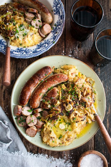 Irish Bangers and Colcannon Mash - The Original Dish