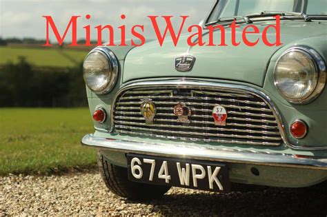 ** CLASSIC MINIS WANTED ** – Richard Williams Classic Mini's