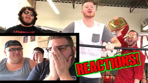 Reacting To Roster Running GTS Wrestling by Themselves (audio corrected ...