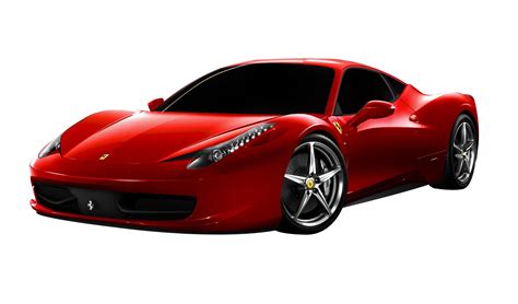 Red Ferrari Transparent PNG - PNG Mart