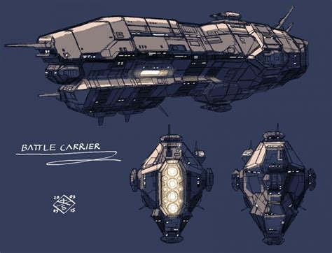 Battle Carrier concept image - Rebirth mod for Homeworld: Remastered ...