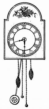 Wall Clock Coloring Sheet For Kids sketch template