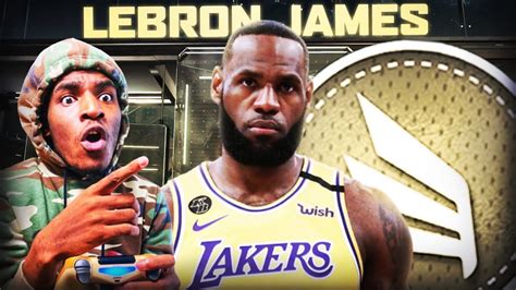 LEBRON JAMES Build on NBA 2K21 is a DEMIGOD! Best Build NBA 2K21 ...