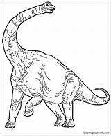 Angry Brachiosaurus Coloring Pages  sketch template