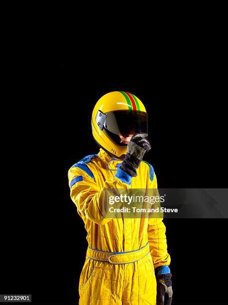 Racing Car Driver Helmet Photos and Premium High Res Pictures - Getty ...