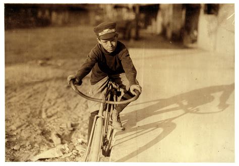File:Lewis Hine, Curtin Hines, 14 years old, Western Union messenger, Houston, Texas, 1913.jpg ...
