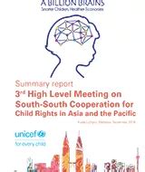 High Level Meeting on South South Cooperation for Child Rights in Asia and Pacific | UNICEF East ...