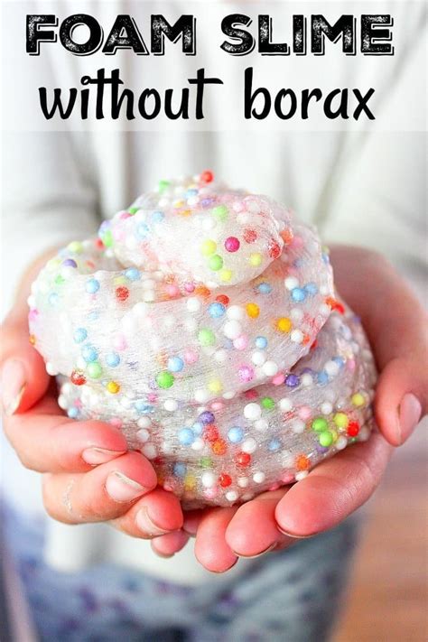 Easy baking soda slime recipe without borax & just 3 ingredients that's fun for your kids to ...