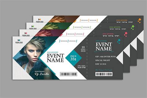 Event Ticket Templates | Free & Premium 56+ PSD | Vector | Ai | Downloads