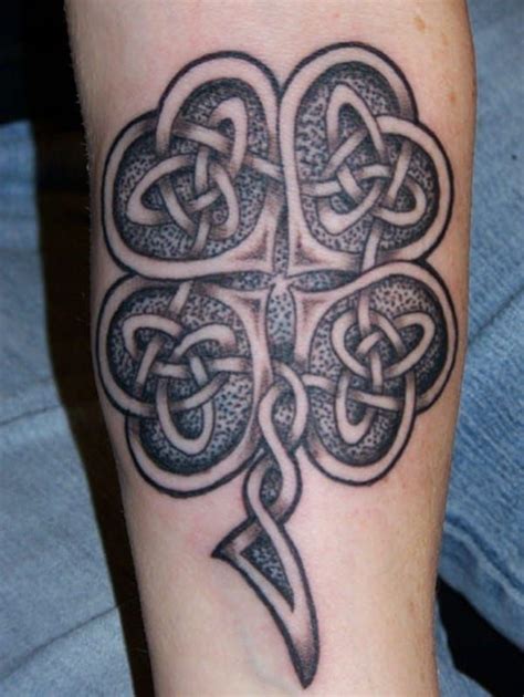 Celtic Four Leaf Clover Tattoo - CreativeFan | Clover tattoos, Tattoos, Celtic clover tattoos