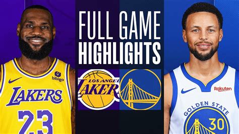 LAKERS at WARRIORS | FULL GAME HIGHLIGHTS | January 27, 2024 - YouTube