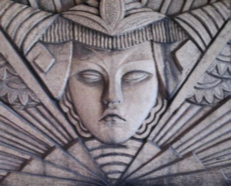 Art Deco Queen | Salvaged art deco ornamental panel availabl… | Flickr