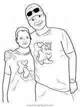 Twenty One Pilots Coloring Pages sketch template
