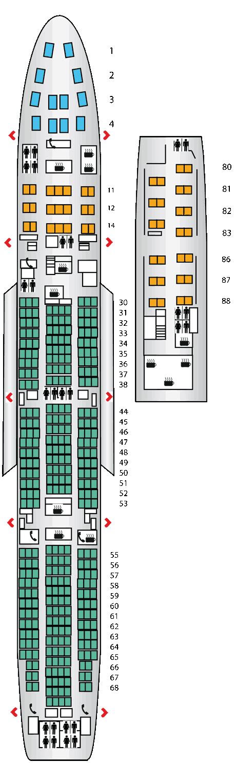 Airbus A330 300 Seating Chart Finnair | Elcho Table