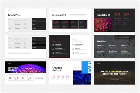 BLOCKCHAIN Powerpoint Template - Design Template Place