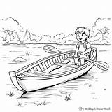 Rowboat Coloring Pages  Free & Printable sketch template