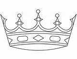 Princess Crown Coloring sketch template