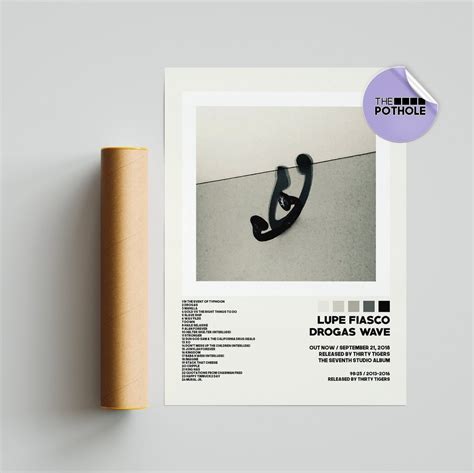 Lupe Fiasco Poster / Drogas Wave Poster / Album Cover Poster - Etsy