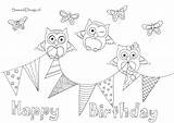Happy Birthday Celebration Text And Stars Coloring Pages Printable  sketch template