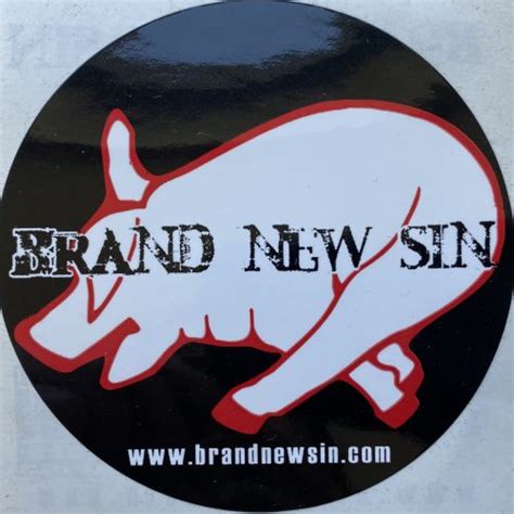 Brand New Sin – “Logo” Sticker | Buy Heavy Metal + Hard Rock Online