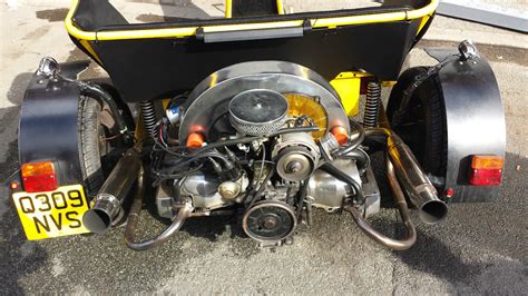 TRIKE - VW ENGINE TRIKE - 1997 - CHROME ENGINE - NEW PARTS - 1600cc