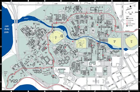 Anu Campus Map | Color 2018