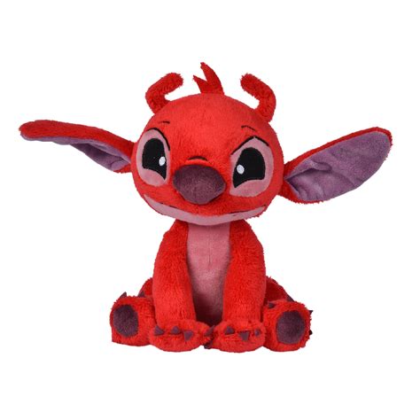 Disney Peluche Stitch Leroy rouge 20 cm