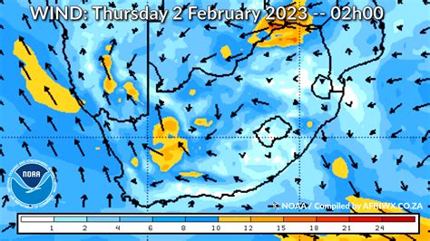 Southern Africa Weather Forecast Maps Thursday 2 February 2023 - AfriWX
