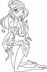 Swimsuit Coloring Pages sketch template
