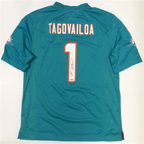 Tua Tagovailoa Signed Dolphins Jersey (Fanatics) | Pristine Auction