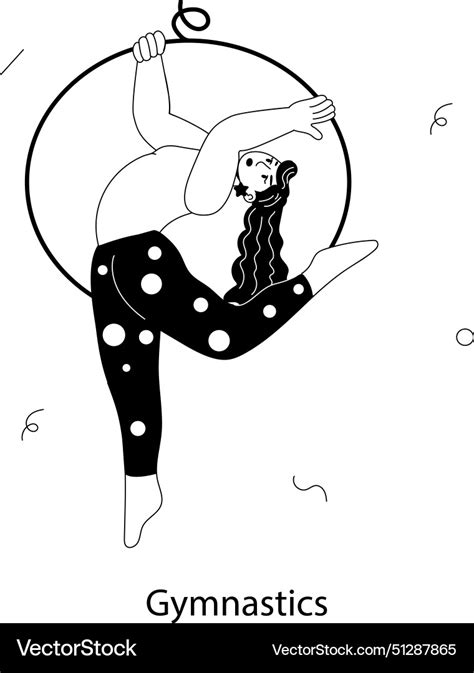 Gymnastics Royalty Free Vector Image - VectorStock