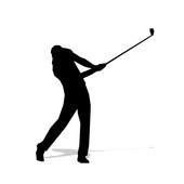 Golf Swing Icon #151040 - Free Icons Library