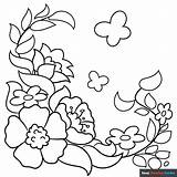 Free Printable Flower Coloring Pages For Kids sketch template