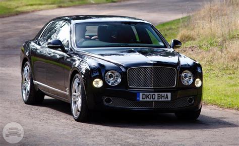 New Bentley Mulsanne Black | M&V Limousine: online reservation