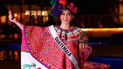 Guatemalteca ganó el premio al mejor traje típico en Miss América Latina del Mundo 2019