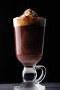 Delicious hot chocolate drink with ingredients - Free Stock Image
